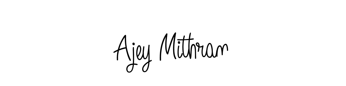 Once you've used our free online signature maker to create your best signature Angelique-Rose-font-FFP style, it's time to enjoy all of the benefits that Ajey Mithran name signing documents. Ajey Mithran signature style 5 images and pictures png