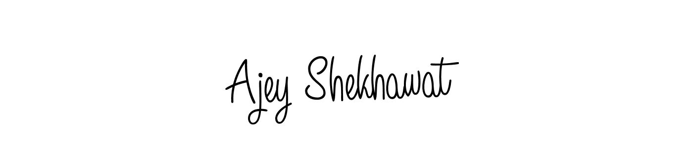 Once you've used our free online signature maker to create your best signature Angelique-Rose-font-FFP style, it's time to enjoy all of the benefits that Ajey Shekhawat name signing documents. Ajey Shekhawat signature style 5 images and pictures png