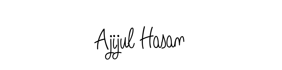if you are searching for the best signature style for your name Ajijul Hasan. so please give up your signature search. here we have designed multiple signature styles  using Angelique-Rose-font-FFP. Ajijul Hasan signature style 5 images and pictures png