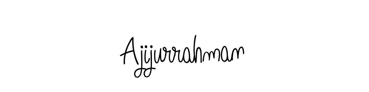 Also You can easily find your signature by using the search form. We will create Ajijurrahman name handwritten signature images for you free of cost using Angelique-Rose-font-FFP sign style. Ajijurrahman signature style 5 images and pictures png