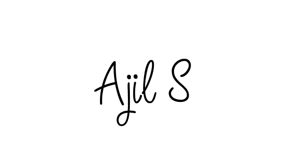 See photos of Ajil S official signature by Spectra . Check more albums & portfolios. Read reviews & check more about Angelique-Rose-font-FFP font. Ajil S signature style 5 images and pictures png