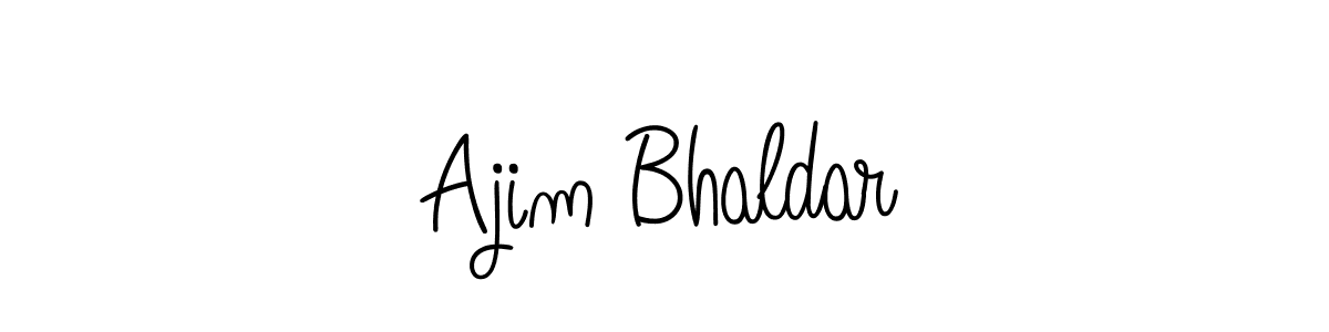 Make a beautiful signature design for name Ajim Bhaldar. Use this online signature maker to create a handwritten signature for free. Ajim Bhaldar signature style 5 images and pictures png