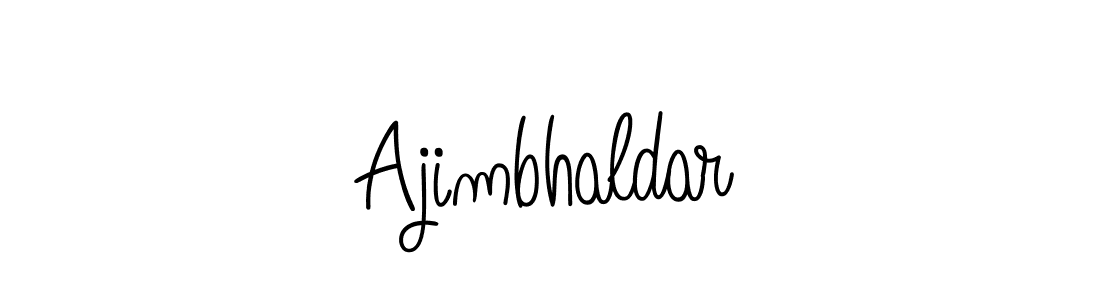 How to Draw Ajimbhaldar signature style? Angelique-Rose-font-FFP is a latest design signature styles for name Ajimbhaldar. Ajimbhaldar signature style 5 images and pictures png