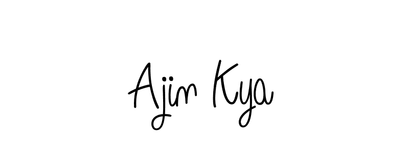 Make a short Ajin Kya signature style. Manage your documents anywhere anytime using Angelique-Rose-font-FFP. Create and add eSignatures, submit forms, share and send files easily. Ajin Kya signature style 5 images and pictures png