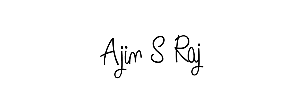 How to make Ajin S Raj signature? Angelique-Rose-font-FFP is a professional autograph style. Create handwritten signature for Ajin S Raj name. Ajin S Raj signature style 5 images and pictures png