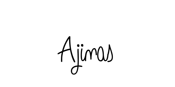 Ajinas stylish signature style. Best Handwritten Sign (Angelique-Rose-font-FFP) for my name. Handwritten Signature Collection Ideas for my name Ajinas. Ajinas signature style 5 images and pictures png