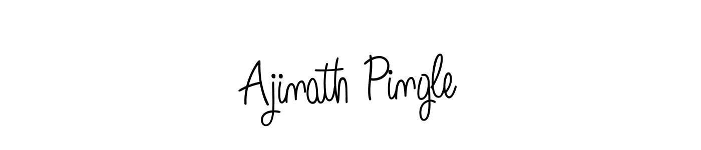 How to make Ajinath Pingle signature? Angelique-Rose-font-FFP is a professional autograph style. Create handwritten signature for Ajinath Pingle name. Ajinath Pingle signature style 5 images and pictures png