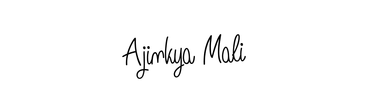 Similarly Angelique-Rose-font-FFP is the best handwritten signature design. Signature creator online .You can use it as an online autograph creator for name Ajinkya Mali. Ajinkya Mali signature style 5 images and pictures png