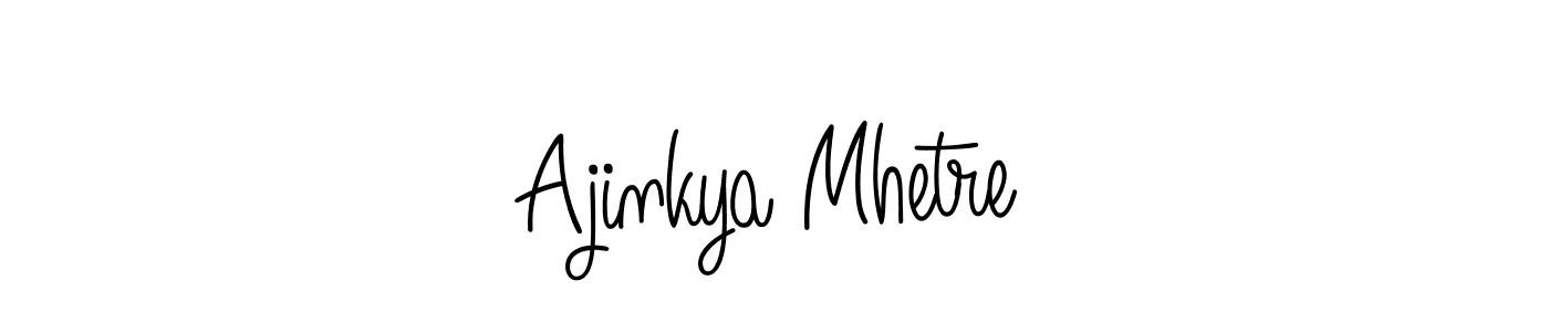 Also You can easily find your signature by using the search form. We will create Ajinkya Mhetre name handwritten signature images for you free of cost using Angelique-Rose-font-FFP sign style. Ajinkya Mhetre signature style 5 images and pictures png