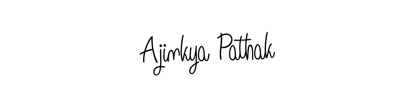 Angelique-Rose-font-FFP is a professional signature style that is perfect for those who want to add a touch of class to their signature. It is also a great choice for those who want to make their signature more unique. Get Ajinkya Pathak name to fancy signature for free. Ajinkya Pathak signature style 5 images and pictures png