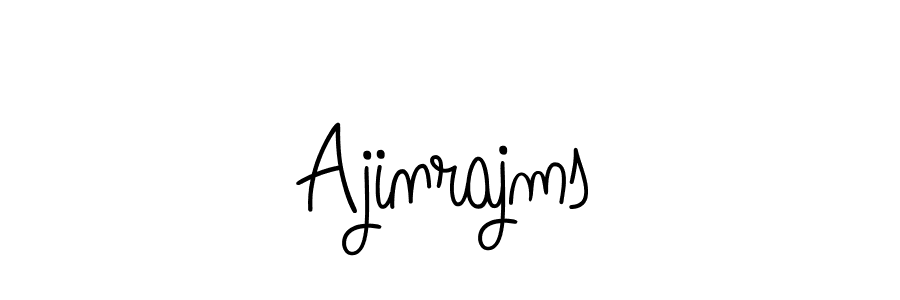 Design your own signature with our free online signature maker. With this signature software, you can create a handwritten (Angelique-Rose-font-FFP) signature for name Ajinrajms. Ajinrajms signature style 5 images and pictures png