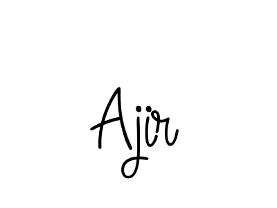 Make a beautiful signature design for name Ajir. Use this online signature maker to create a handwritten signature for free. Ajir signature style 5 images and pictures png