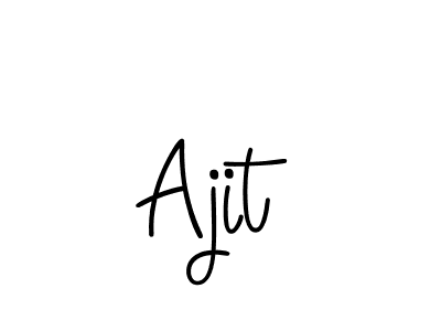 How to make Ajit signature? Angelique-Rose-font-FFP is a professional autograph style. Create handwritten signature for Ajit name. Ajit signature style 5 images and pictures png