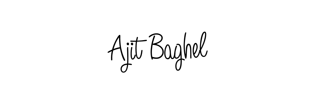 How to make Ajit Baghel signature? Angelique-Rose-font-FFP is a professional autograph style. Create handwritten signature for Ajit Baghel name. Ajit Baghel signature style 5 images and pictures png
