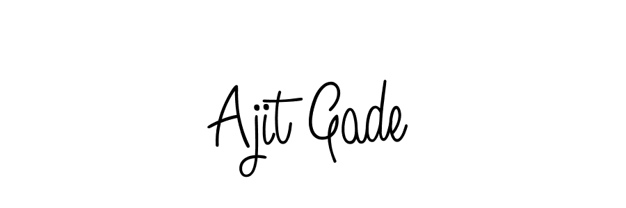 Here are the top 10 professional signature styles for the name Ajit Gade. These are the best autograph styles you can use for your name. Ajit Gade signature style 5 images and pictures png