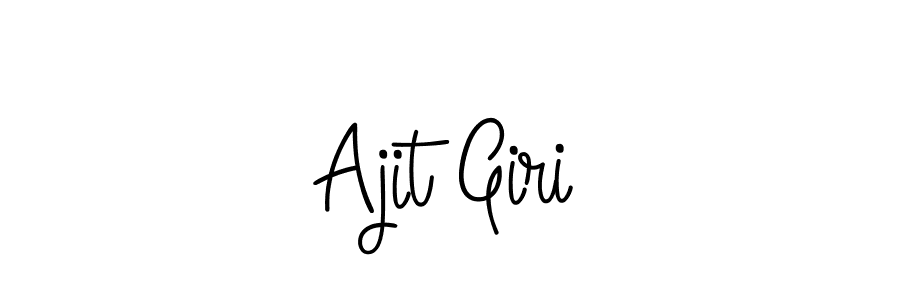 Once you've used our free online signature maker to create your best signature Angelique-Rose-font-FFP style, it's time to enjoy all of the benefits that Ajit Giri name signing documents. Ajit Giri signature style 5 images and pictures png