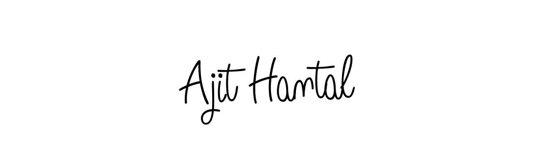 How to Draw Ajit Hantal signature style? Angelique-Rose-font-FFP is a latest design signature styles for name Ajit Hantal. Ajit Hantal signature style 5 images and pictures png