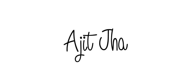 Best and Professional Signature Style for Ajit Jha. Angelique-Rose-font-FFP Best Signature Style Collection. Ajit Jha signature style 5 images and pictures png