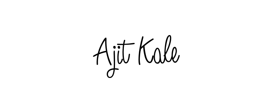 Create a beautiful signature design for name Ajit Kale. With this signature (Angelique-Rose-font-FFP) fonts, you can make a handwritten signature for free. Ajit Kale signature style 5 images and pictures png
