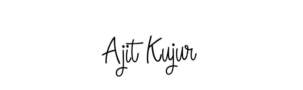 Ajit Kujur stylish signature style. Best Handwritten Sign (Angelique-Rose-font-FFP) for my name. Handwritten Signature Collection Ideas for my name Ajit Kujur. Ajit Kujur signature style 5 images and pictures png