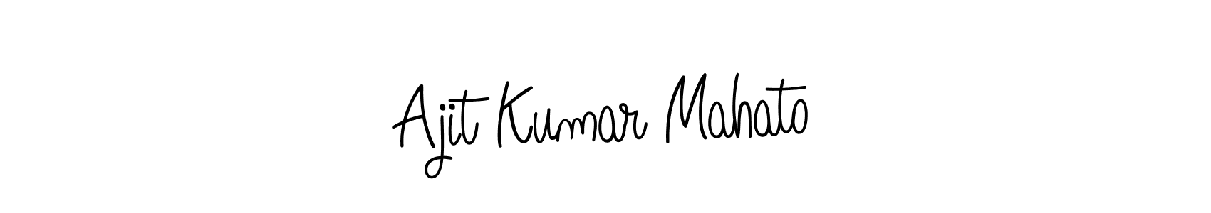 Check out images of Autograph of Ajit Kumar Mahato name. Actor Ajit Kumar Mahato Signature Style. Angelique-Rose-font-FFP is a professional sign style online. Ajit Kumar Mahato signature style 5 images and pictures png