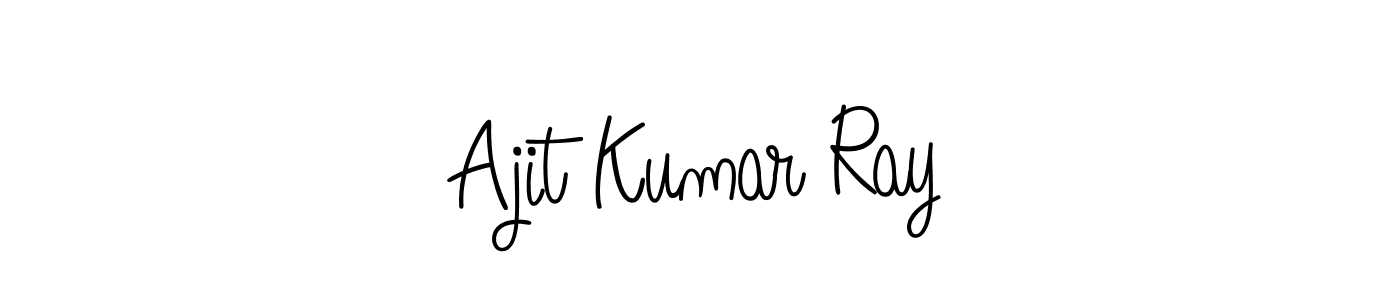 Ajit Kumar Ray stylish signature style. Best Handwritten Sign (Angelique-Rose-font-FFP) for my name. Handwritten Signature Collection Ideas for my name Ajit Kumar Ray. Ajit Kumar Ray signature style 5 images and pictures png