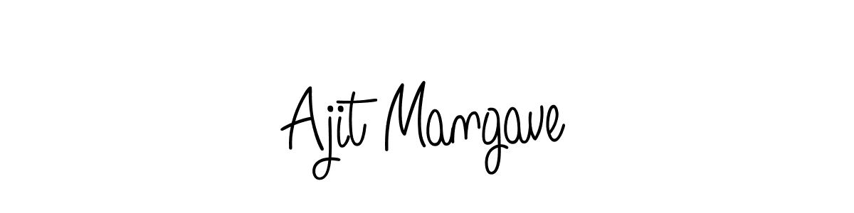 Check out images of Autograph of Ajit Mangave name. Actor Ajit Mangave Signature Style. Angelique-Rose-font-FFP is a professional sign style online. Ajit Mangave signature style 5 images and pictures png