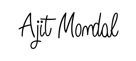 You can use this online signature creator to create a handwritten signature for the name Ajit Mondal. This is the best online autograph maker. Ajit Mondal signature style 5 images and pictures png