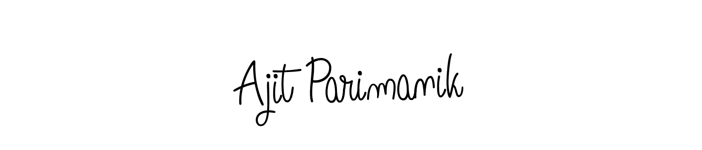 Make a short Ajit Parimanik signature style. Manage your documents anywhere anytime using Angelique-Rose-font-FFP. Create and add eSignatures, submit forms, share and send files easily. Ajit Parimanik signature style 5 images and pictures png