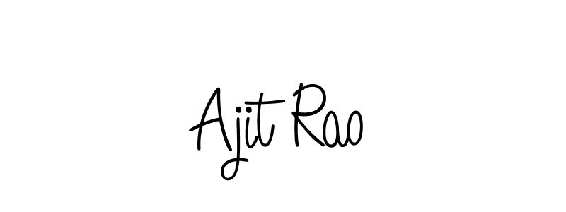 Best and Professional Signature Style for Ajit Rao. Angelique-Rose-font-FFP Best Signature Style Collection. Ajit Rao signature style 5 images and pictures png