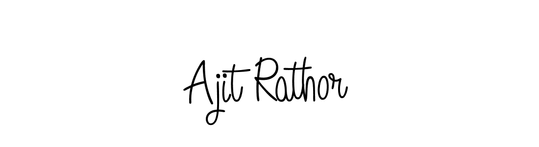 Here are the top 10 professional signature styles for the name Ajit Rathor. These are the best autograph styles you can use for your name. Ajit Rathor signature style 5 images and pictures png