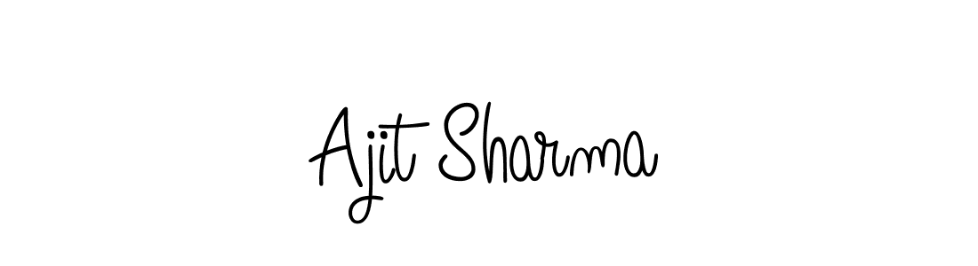 Here are the top 10 professional signature styles for the name Ajit Sharma. These are the best autograph styles you can use for your name. Ajit Sharma signature style 5 images and pictures png
