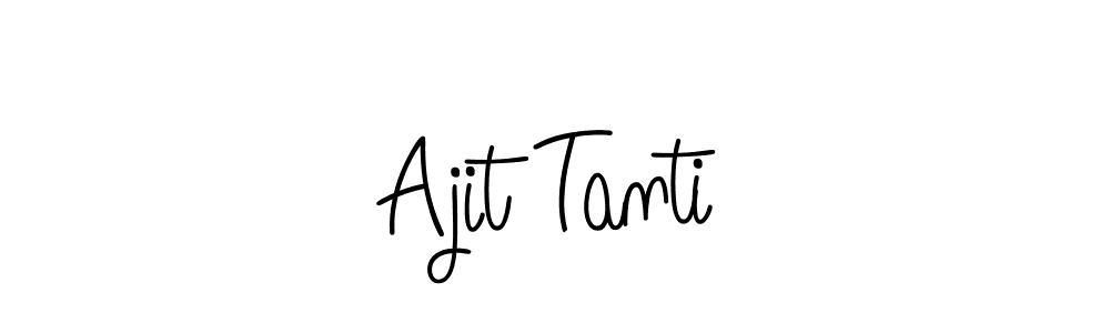 This is the best signature style for the Ajit Tanti name. Also you like these signature font (Angelique-Rose-font-FFP). Mix name signature. Ajit Tanti signature style 5 images and pictures png