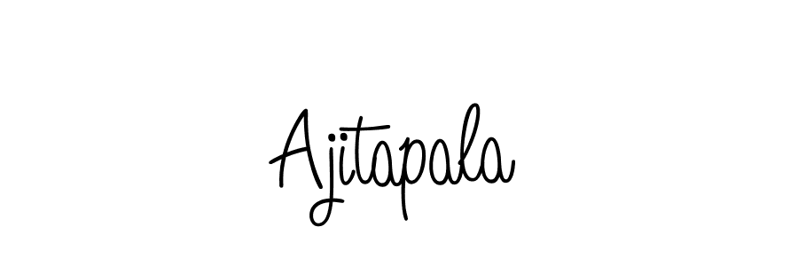 if you are searching for the best signature style for your name Ajitapala. so please give up your signature search. here we have designed multiple signature styles  using Angelique-Rose-font-FFP. Ajitapala signature style 5 images and pictures png