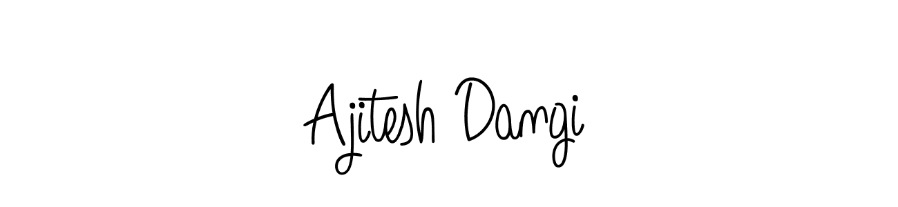 This is the best signature style for the Ajitesh Dangi name. Also you like these signature font (Angelique-Rose-font-FFP). Mix name signature. Ajitesh Dangi signature style 5 images and pictures png