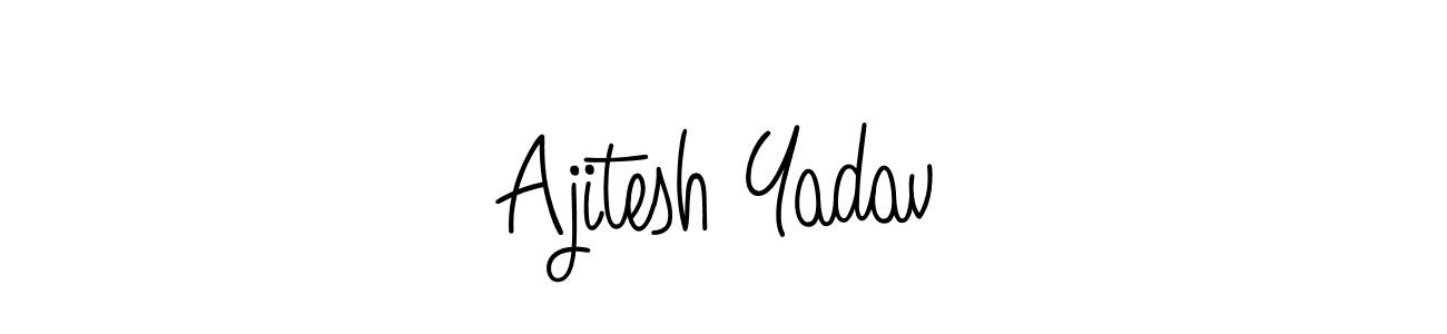 Once you've used our free online signature maker to create your best signature Angelique-Rose-font-FFP style, it's time to enjoy all of the benefits that Ajitesh Yadav name signing documents. Ajitesh Yadav signature style 5 images and pictures png