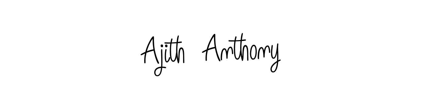 Once you've used our free online signature maker to create your best signature Angelique-Rose-font-FFP style, it's time to enjoy all of the benefits that Ajith  Anthony name signing documents. Ajith  Anthony signature style 5 images and pictures png