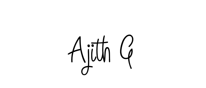 Also You can easily find your signature by using the search form. We will create Ajith G name handwritten signature images for you free of cost using Angelique-Rose-font-FFP sign style. Ajith G signature style 5 images and pictures png