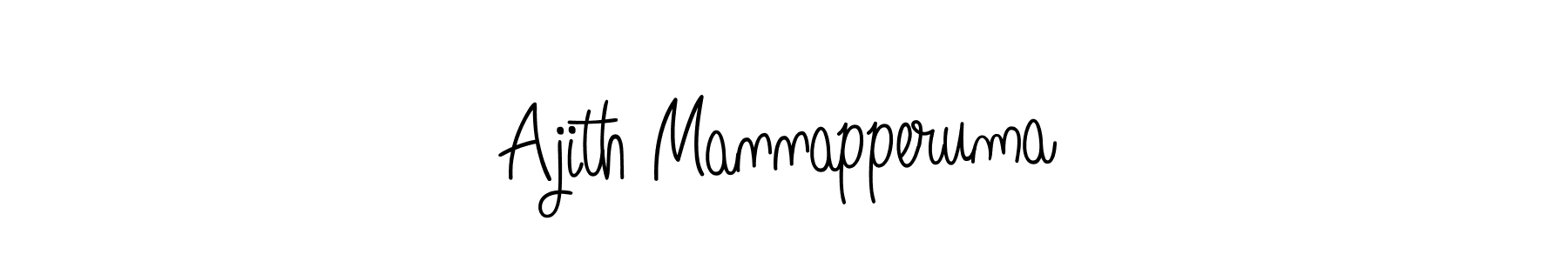 Make a beautiful signature design for name Ajith Mannapperuma. Use this online signature maker to create a handwritten signature for free. Ajith Mannapperuma signature style 5 images and pictures png