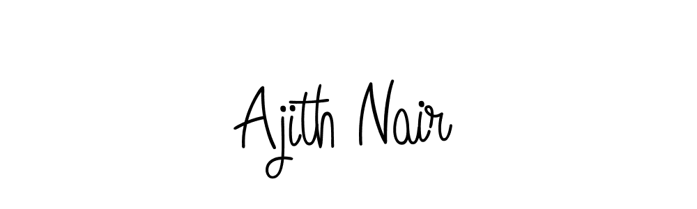 How to Draw Ajith Nair signature style? Angelique-Rose-font-FFP is a latest design signature styles for name Ajith Nair. Ajith Nair signature style 5 images and pictures png
