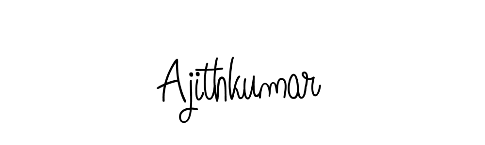 You can use this online signature creator to create a handwritten signature for the name Ajithkumar. This is the best online autograph maker. Ajithkumar signature style 5 images and pictures png