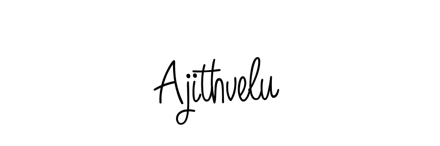 How to Draw Ajithvelu signature style? Angelique-Rose-font-FFP is a latest design signature styles for name Ajithvelu. Ajithvelu signature style 5 images and pictures png