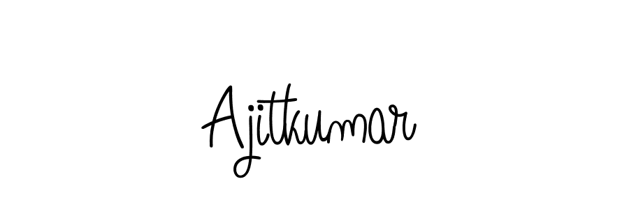 You can use this online signature creator to create a handwritten signature for the name Ajitkumar. This is the best online autograph maker. Ajitkumar signature style 5 images and pictures png