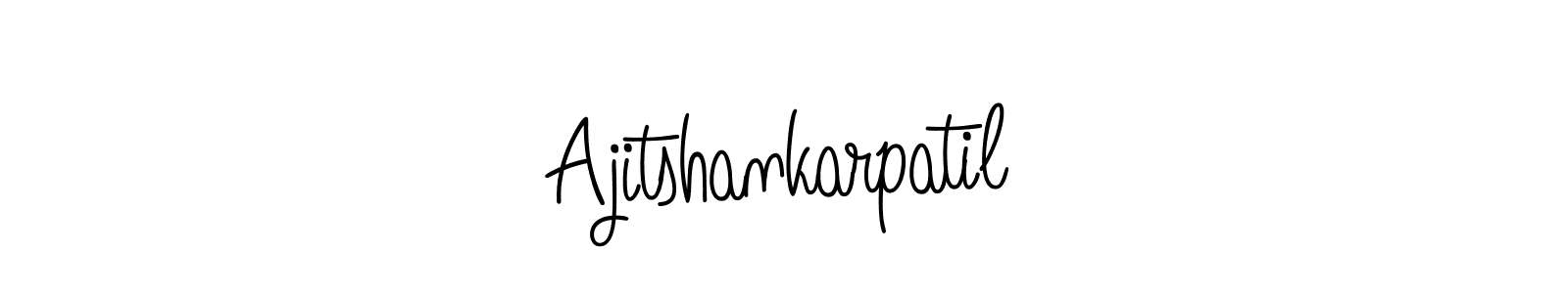 Here are the top 10 professional signature styles for the name Ajitshankarpatil. These are the best autograph styles you can use for your name. Ajitshankarpatil signature style 5 images and pictures png