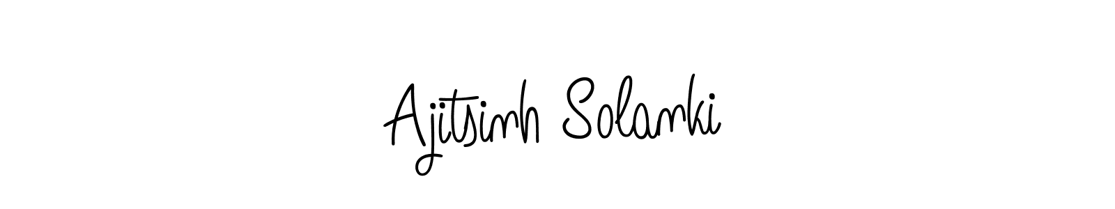 This is the best signature style for the Ajitsinh Solanki name. Also you like these signature font (Angelique-Rose-font-FFP). Mix name signature. Ajitsinh Solanki signature style 5 images and pictures png