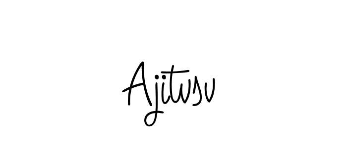 Here are the top 10 professional signature styles for the name Ajitvsv. These are the best autograph styles you can use for your name. Ajitvsv signature style 5 images and pictures png