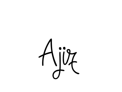 Check out images of Autograph of Ajiz name. Actor Ajiz Signature Style. Angelique-Rose-font-FFP is a professional sign style online. Ajiz signature style 5 images and pictures png