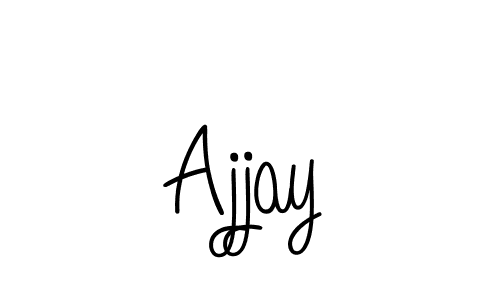 Ajjay stylish signature style. Best Handwritten Sign (Angelique-Rose-font-FFP) for my name. Handwritten Signature Collection Ideas for my name Ajjay. Ajjay signature style 5 images and pictures png