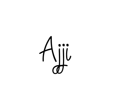 if you are searching for the best signature style for your name Ajji. so please give up your signature search. here we have designed multiple signature styles  using Angelique-Rose-font-FFP. Ajji signature style 5 images and pictures png