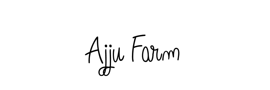Once you've used our free online signature maker to create your best signature Angelique-Rose-font-FFP style, it's time to enjoy all of the benefits that Ajju Farm name signing documents. Ajju Farm signature style 5 images and pictures png